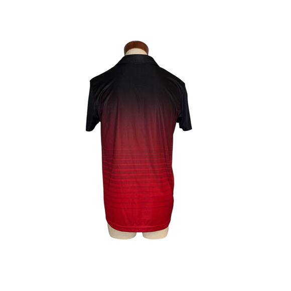 Rawlings red black sport‎ polo shirt sz L - Picture 2 of 3